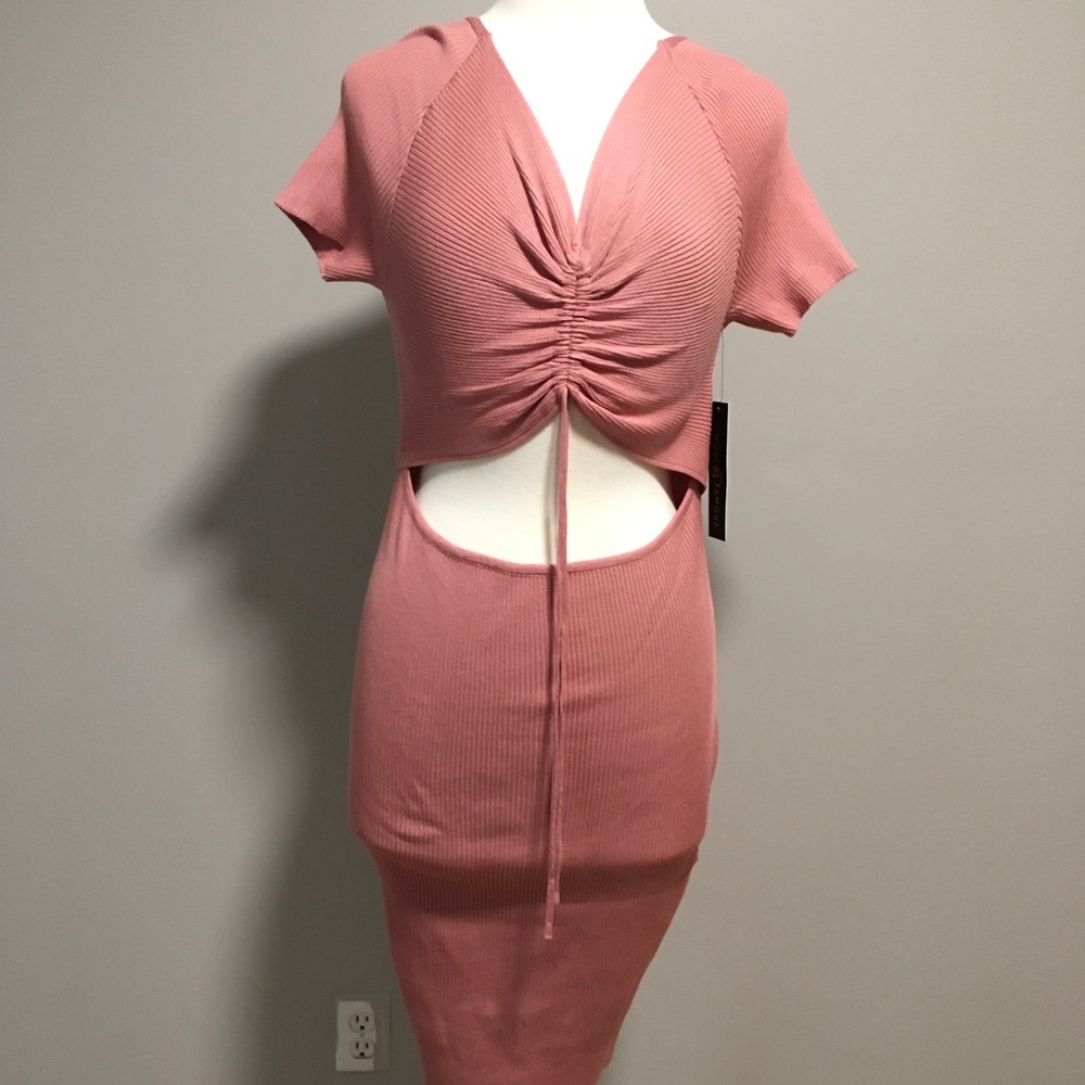 Almost Famous pink dress XL